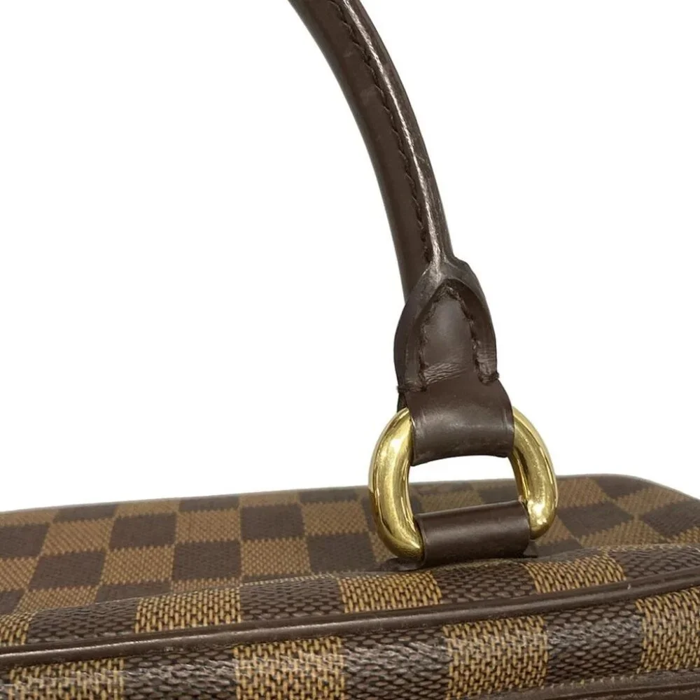 LOUIS VUITTON Duomo N60008 Ebene Damier CA0026 Handbag Damier Canvas - Picture 13 of 14